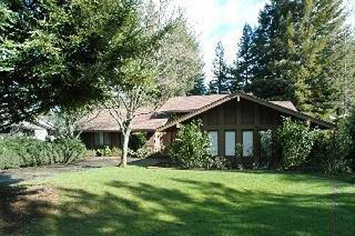 Gorgeous Santa Rosa  CA Wild Oak Home