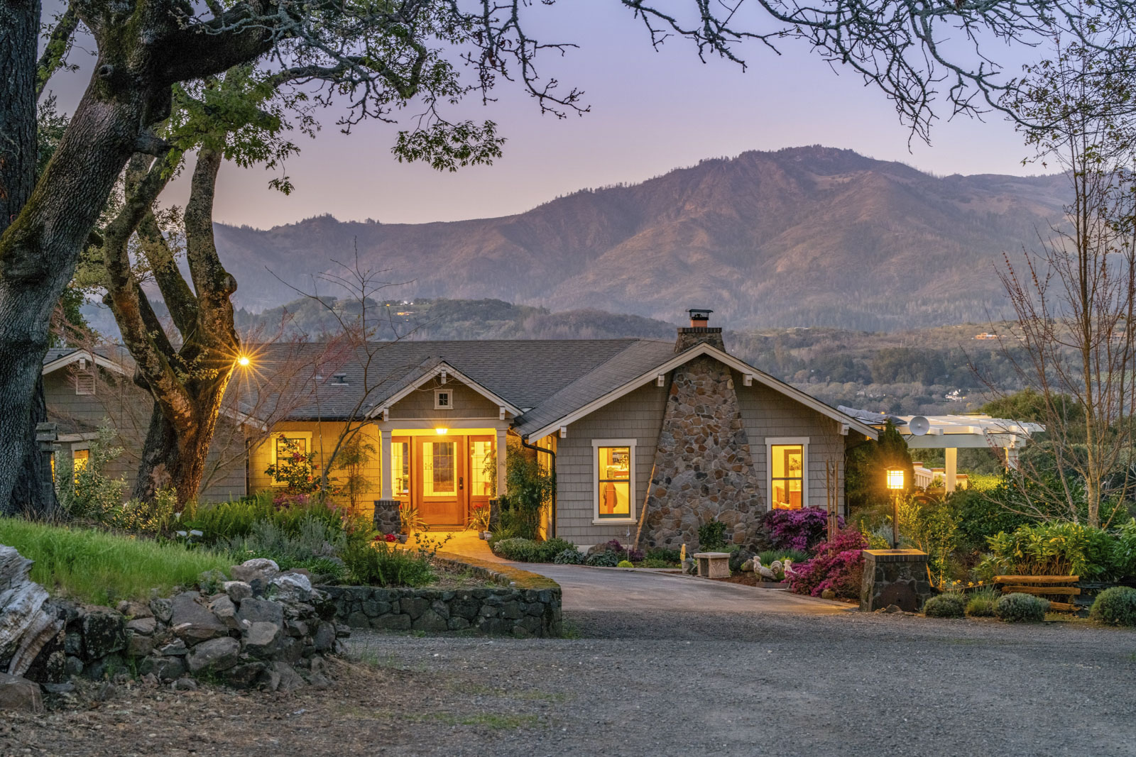 Glen Ellen Vineyard Estate Luxury Wine Country Property for sale