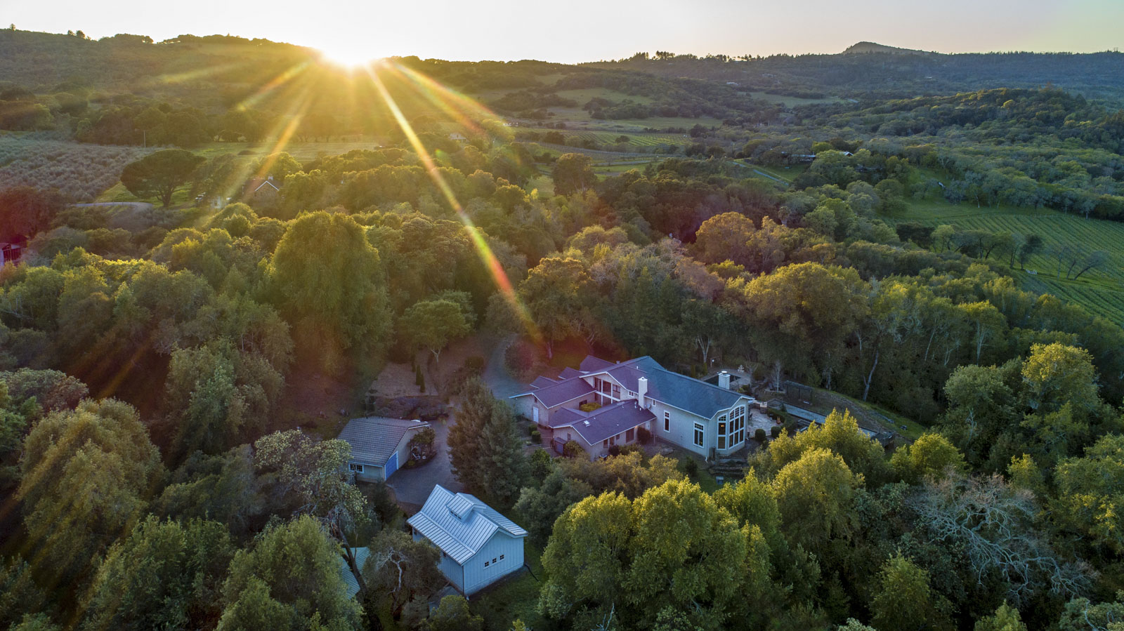Wine Country Valley of the Moon Glen Ellen Country Estate for sale