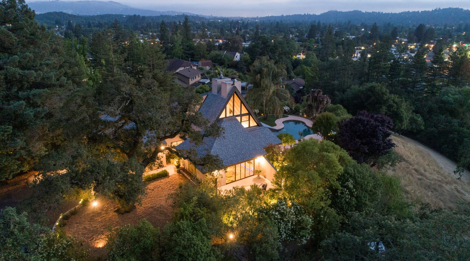 Rincon Valley Entertainers Dream Property with City Light & Sunset Views